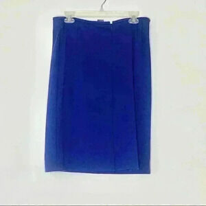 Preston & York royal blue pencil classic skirt 8